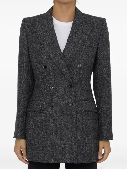 Blazer en laine - Dolce & Gabbana - Modalova