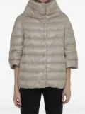 Herno zip-up down jacket - Neutrals