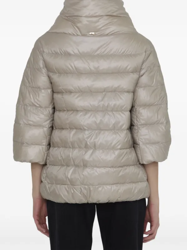 Herno zip-up Down Jacket | Neutrals | FARFETCH