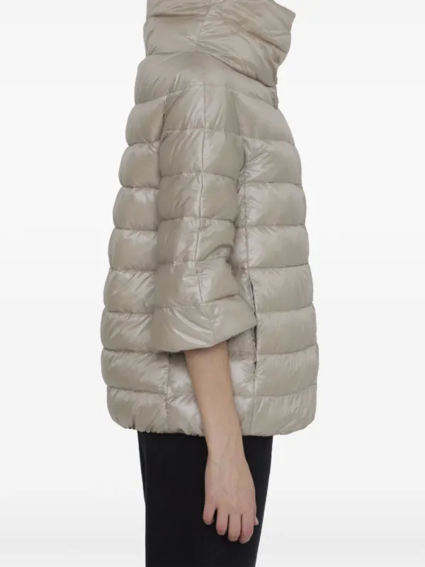 Herno zip-up Down Jacket | Neutrals | FARFETCH