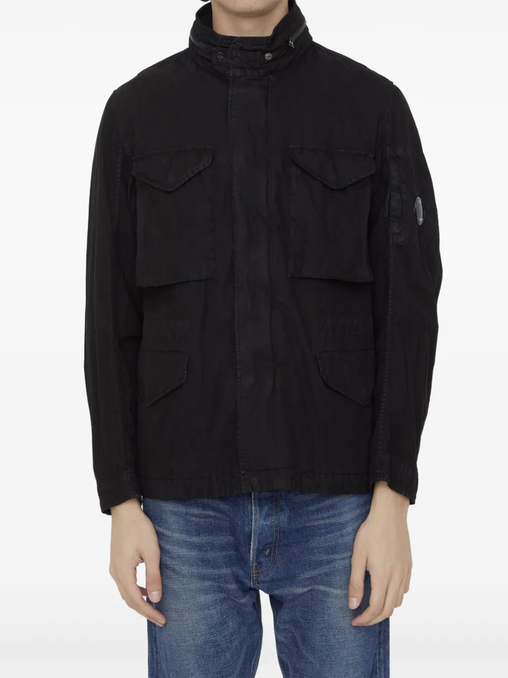 C.P. Company 50 Fili Gum jacket – Black