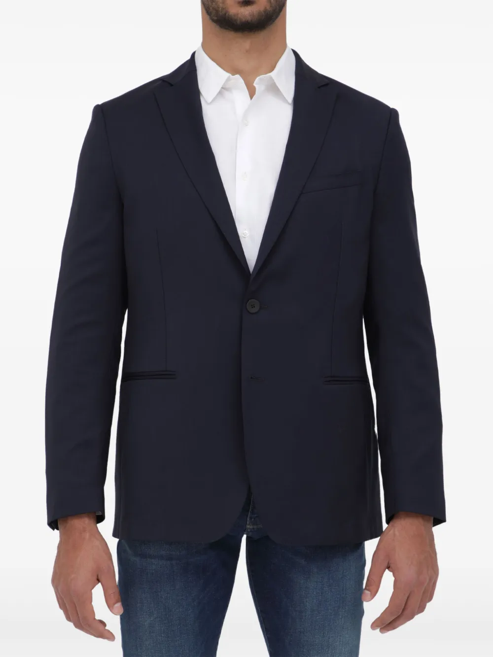 Tonello virgin wool blazer | Blue | Image 1