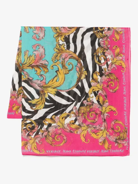 Versace Jeans Couture foulard à imprimé Animalier Barocco