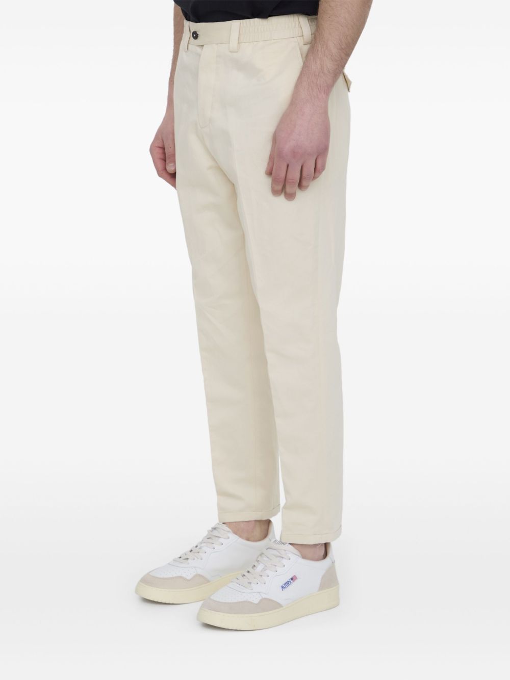 PT Torino Geplooide chino - Beige