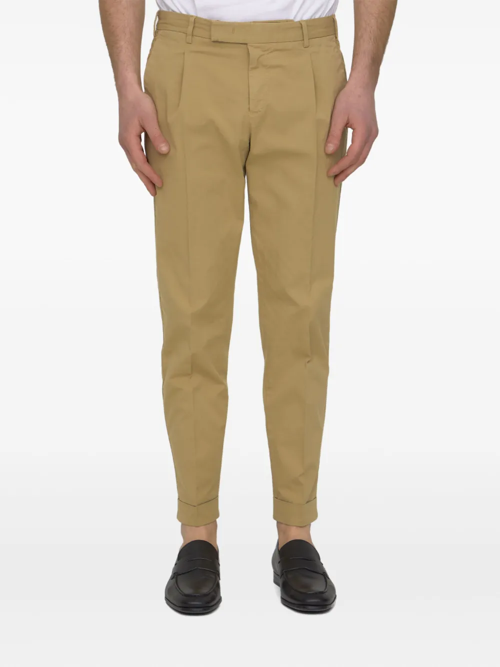 PT Torino Pantaloni in gabardine | toni neutri | Image 1
