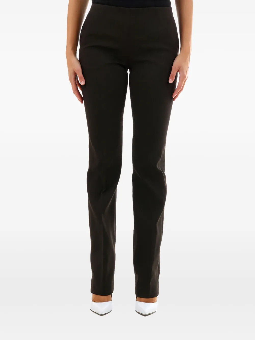 The Row Ladan Pant In Silk Mélange In 褐色