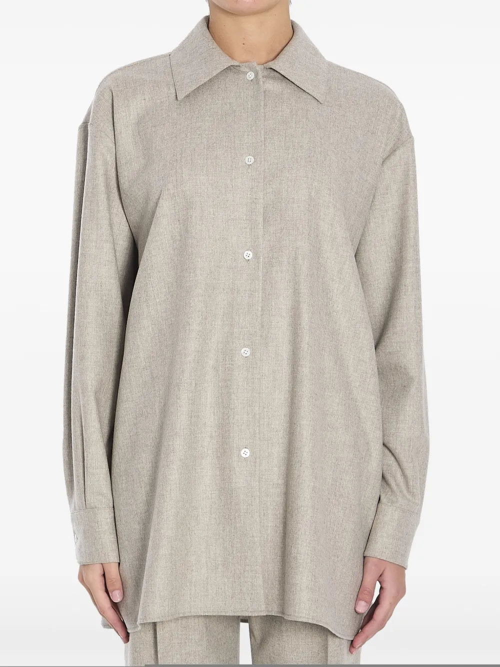 Shop The Row Komako Shirt In Neutrals