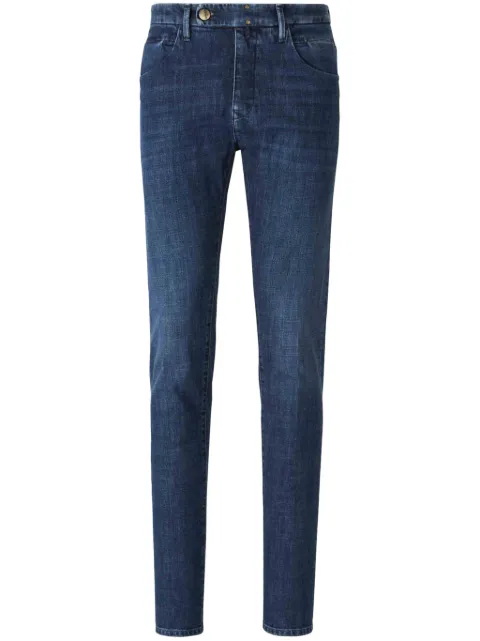 Incotex twill-weave straight jeans