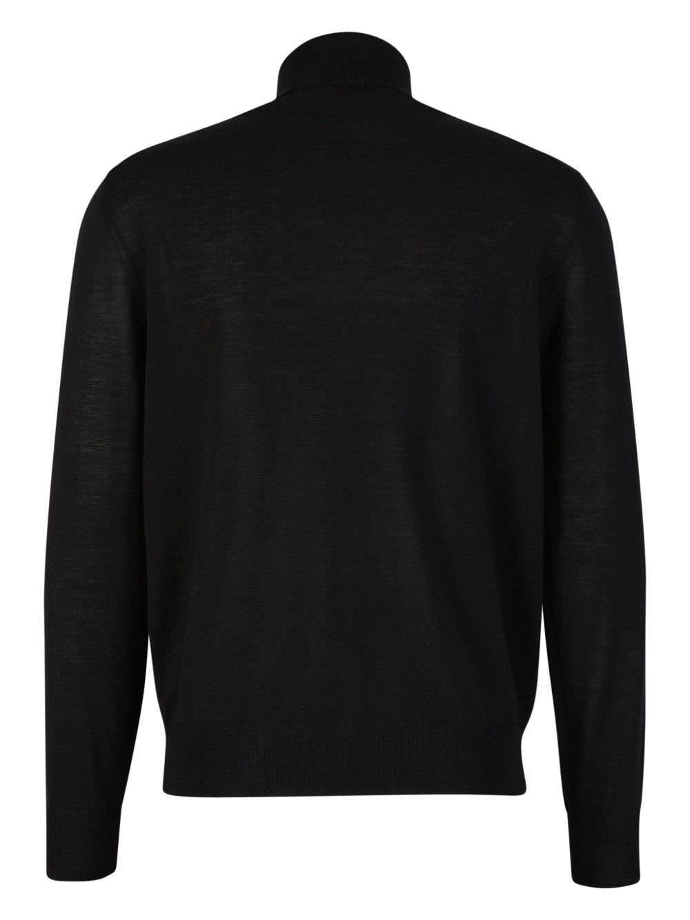 Canali wool sweater - Zwart