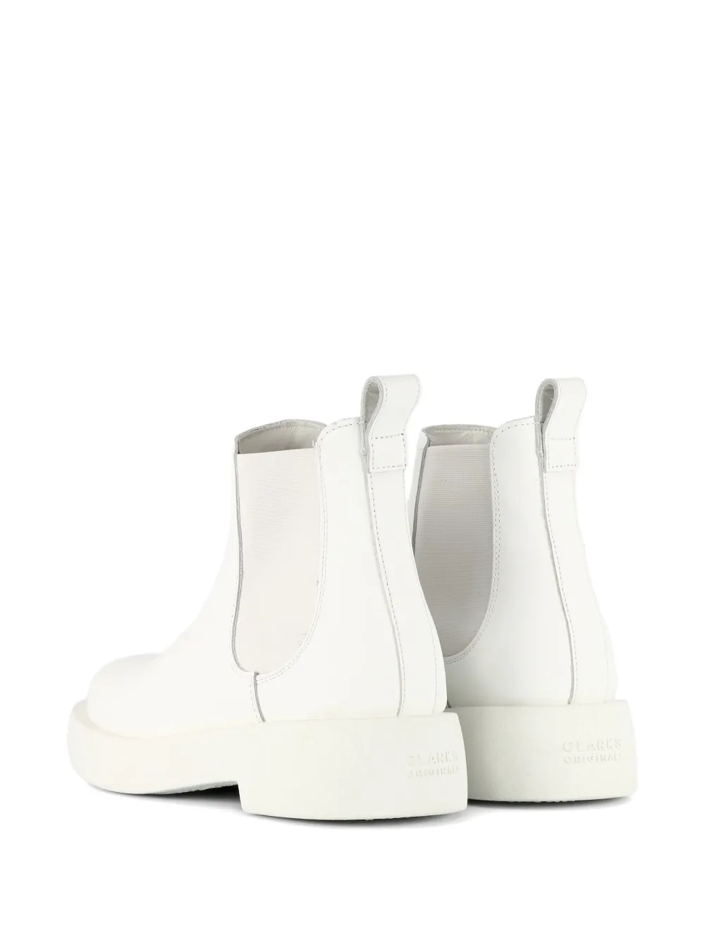 Clarks Originals Mileno boots White