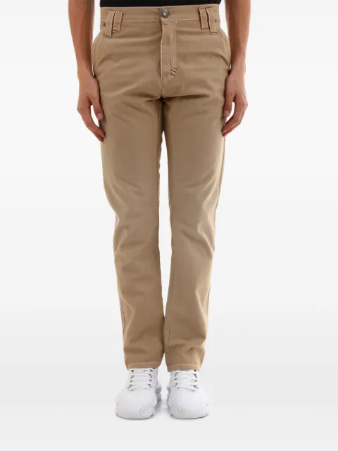 Memine Slim-cut cotton trousers
