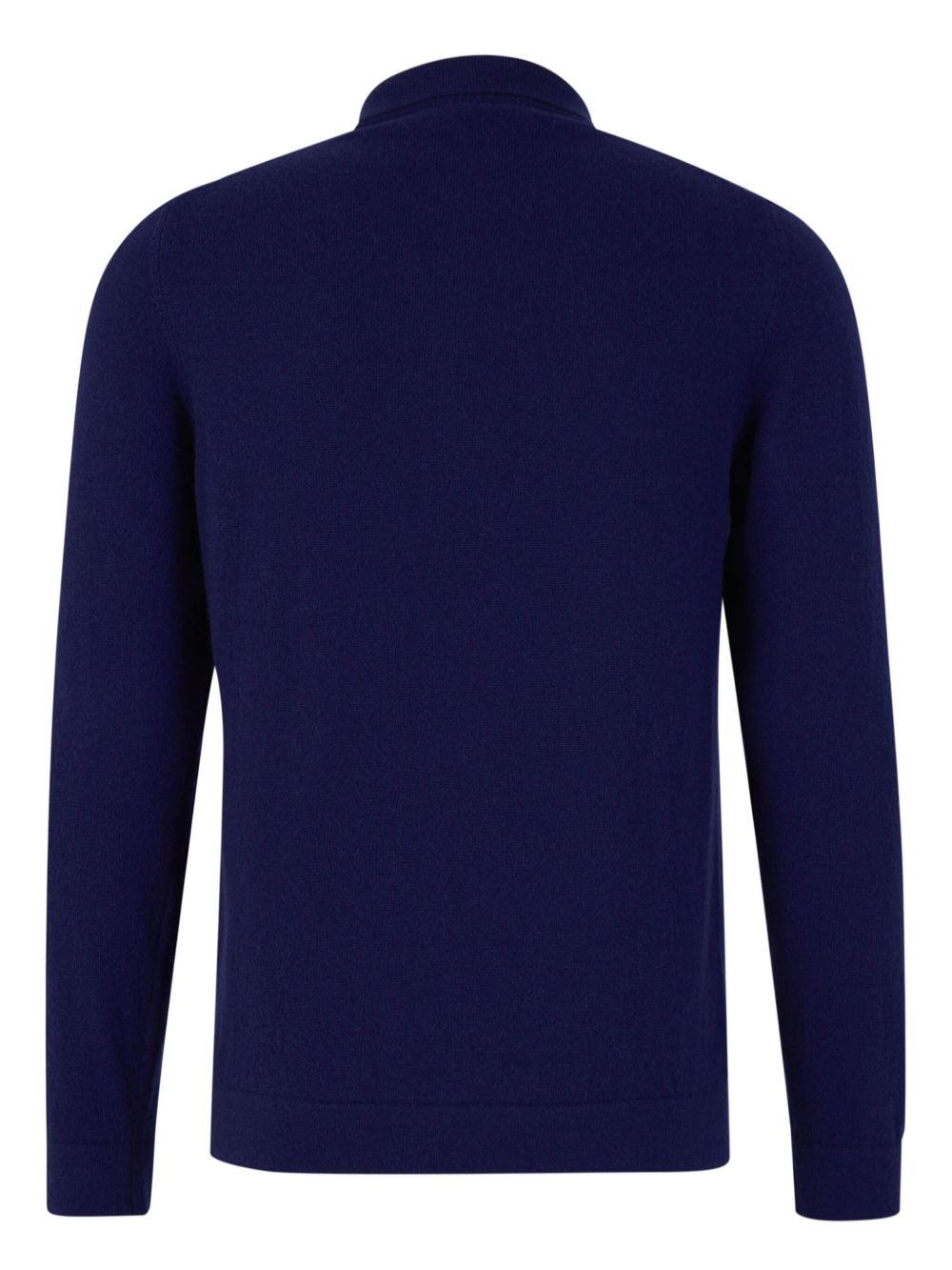 Zanone long-sleeve polo shirt - Blauw