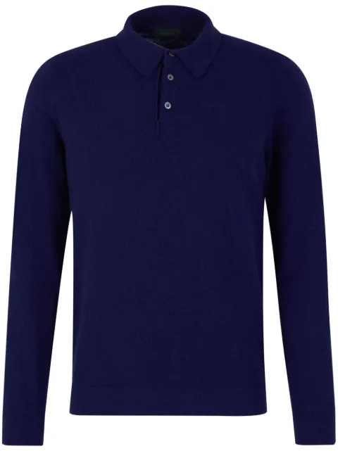 Zanone long-sleeve polo shirt