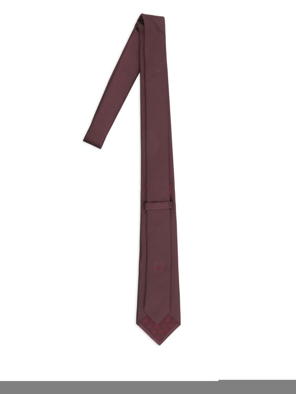 Gucci logo-print tie - Rood