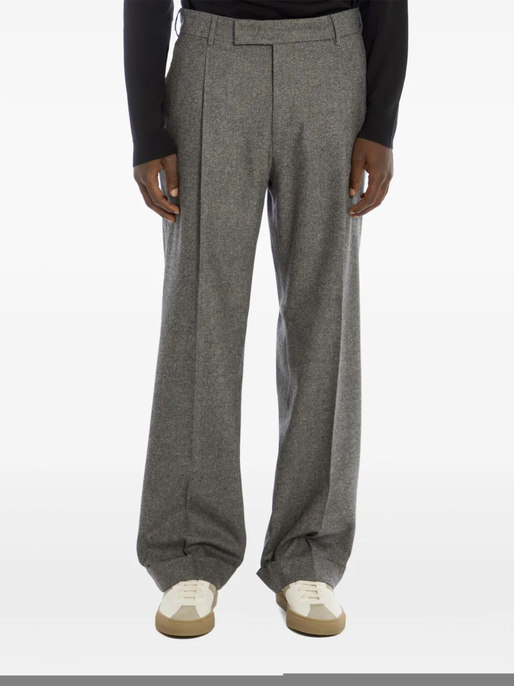 Pt Torino Edge Trousers In Gray