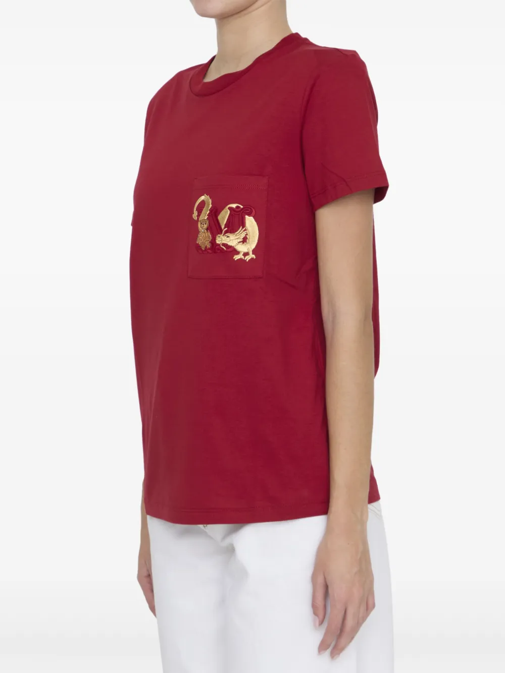 Max Mara Elmo T-shirt - Rood