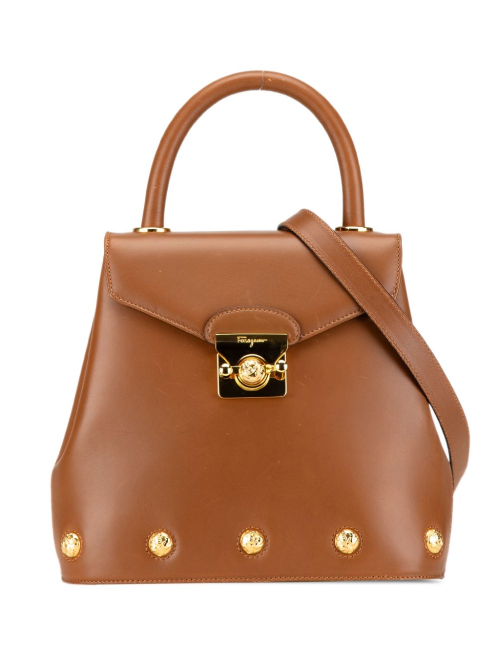 2000-2023 Studded Leather satchel