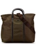 Prada Pre-Owned 2013-2024 Tessuto satchel - Brown