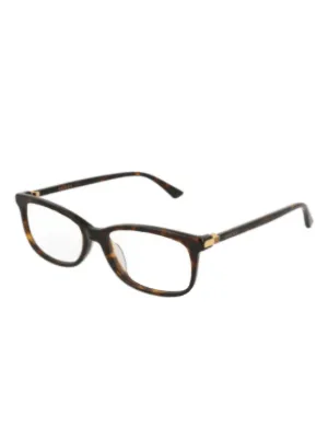 Chloé Eyewear トータスシェル ラウンド眼鏡フレーム | ブラウン