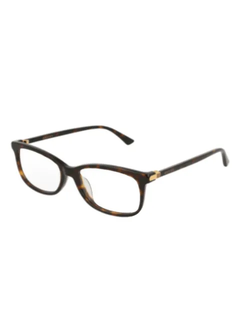 Gucci Eyewear Brille mit eckigem Gestell