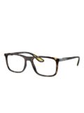 Ray-Ban rectangle-frame glasses - Brown