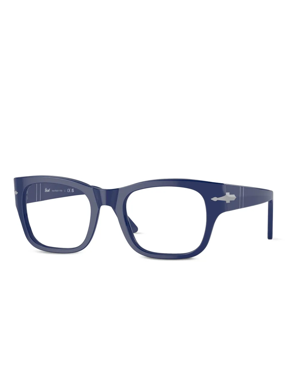 Persol Bril met vierkant montuur Blauw