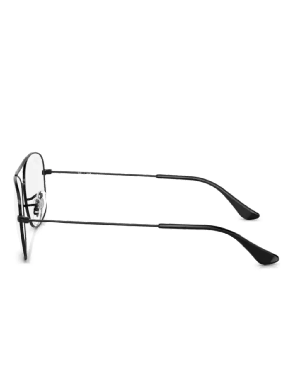 Ray-Ban square-frame glasses - Zwart