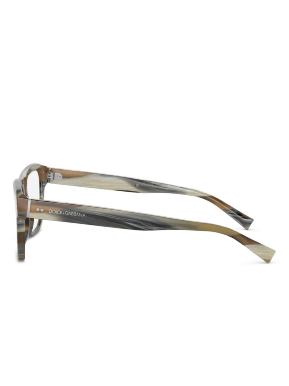 Dolce & Gabbana Eyewear Zonnebril met vierkant montuur - Grijs