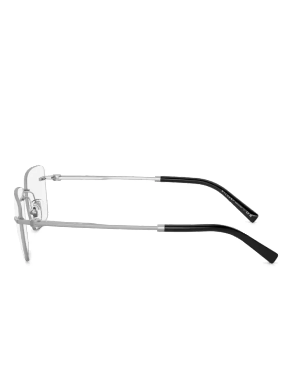 Bvlgari square-frame glasses - Zilver