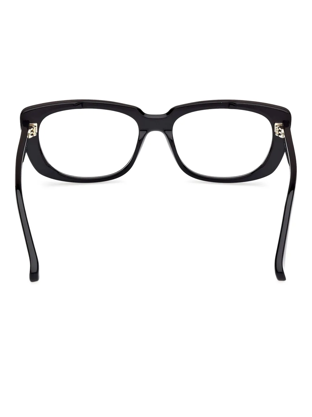 Max Mara Eyewear Bril met logoprint Zwart