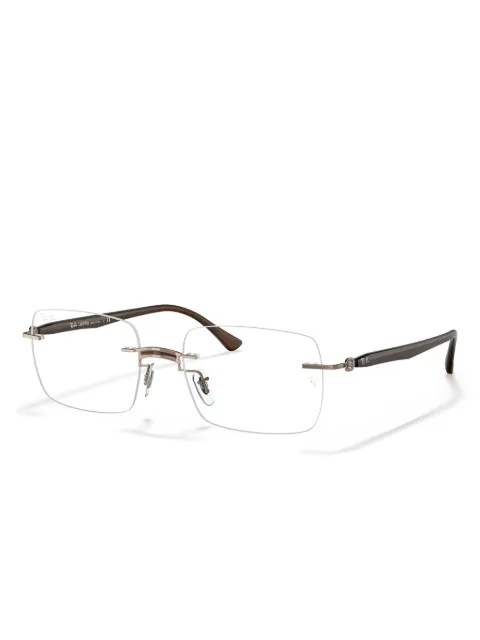 Ray-Ban lentes con armazón cuadrada