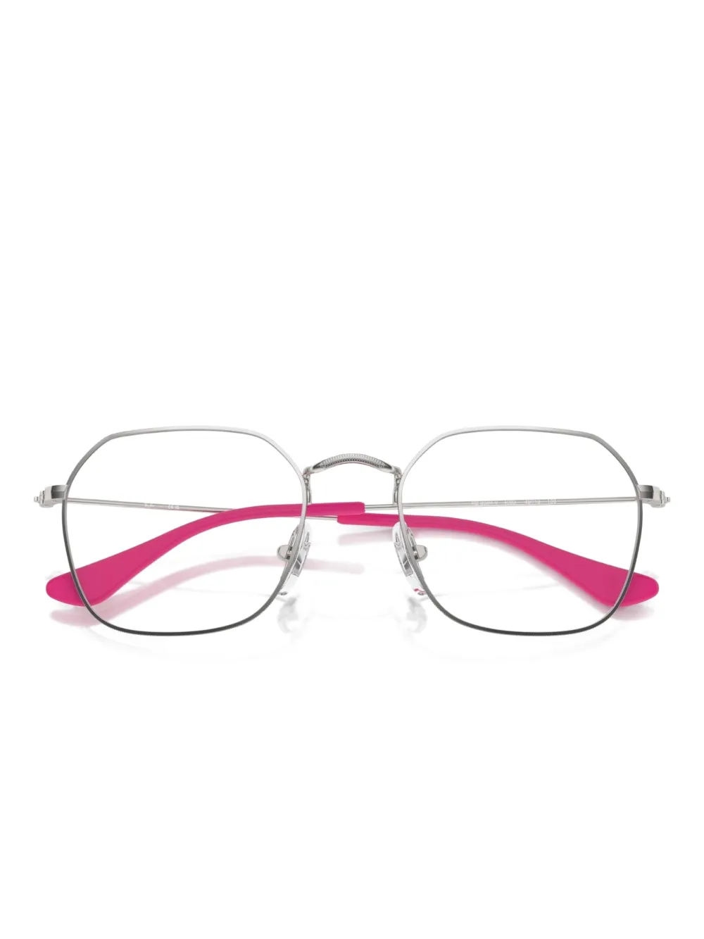 RAY-BAN JUNIOR Bril met vierkant montuur Zilver