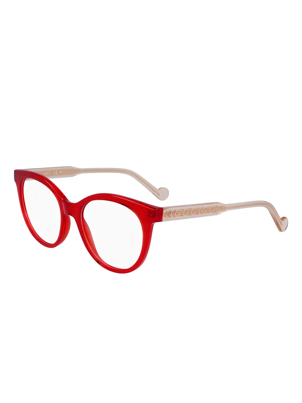 LIU JO Bril met logoprint Rood
