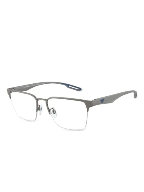 Emporio Armani square-frame glasses