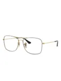 Ray-Ban square-frame glasses - Gold