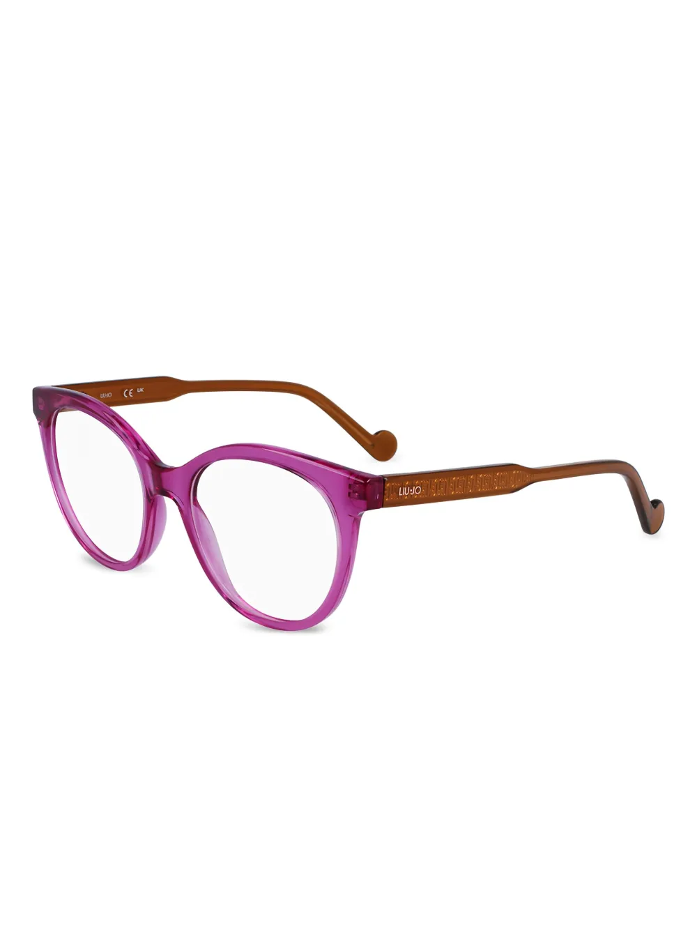 LIU JO Occhiali con logo - Rosa