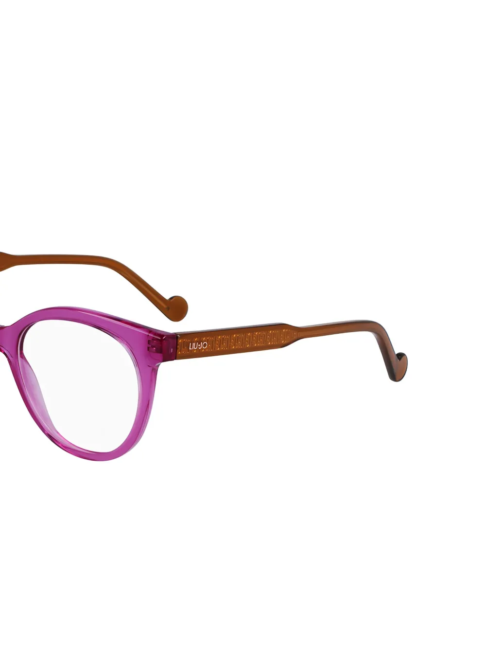 LIU JO Bril met logoprint Roze