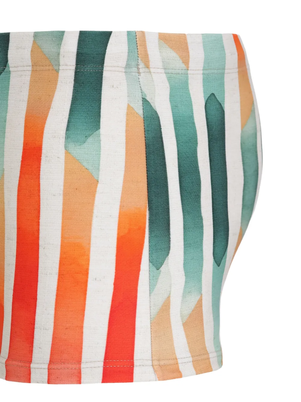 Lygia & Nanny striped swimming trunks Oranje