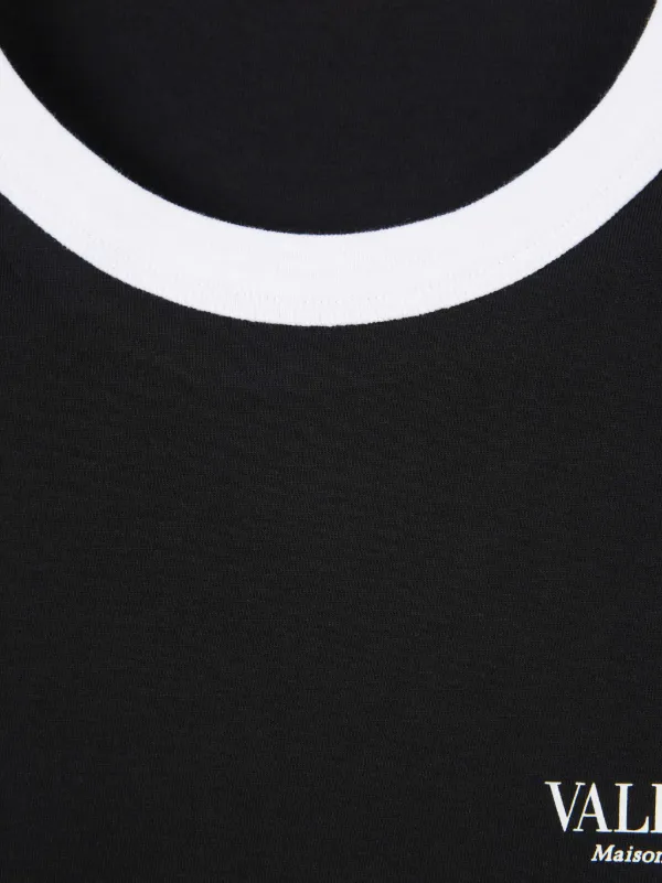Valentino Garavani logo-print T-shirt | Black | FARFETCH
