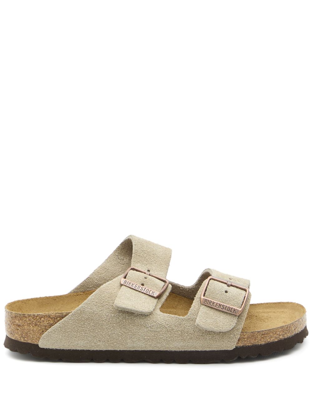 Birkenstock Arizona suede sandals Neutrals