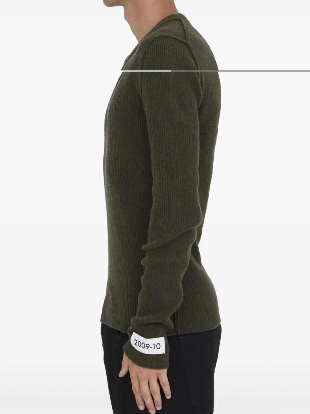 Dolce & Gabbana Trui met logopatch Groen