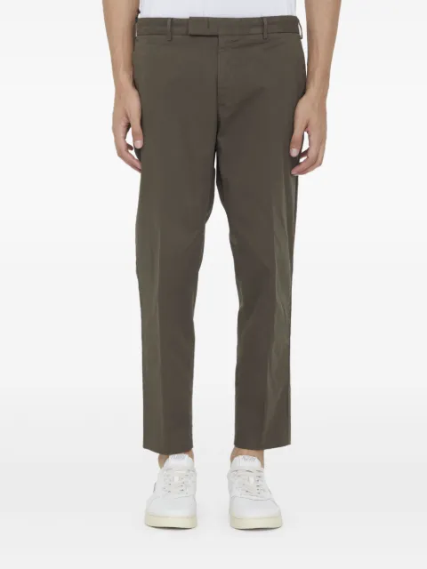 PT Torino tapered cotton chino trousers