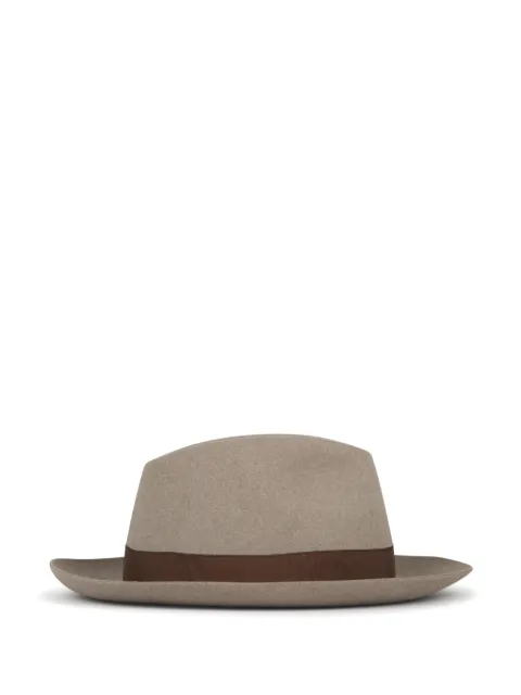Borsalino felt fedora hat