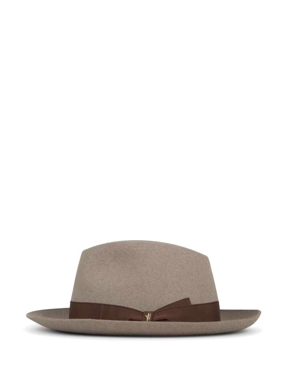 Borsalino felt fedora hat - Beige