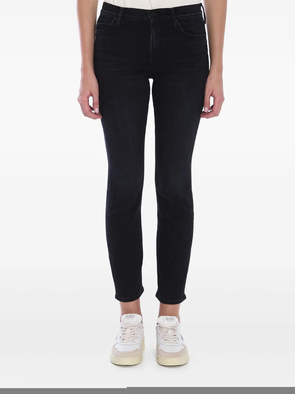 Mother Jeans In Grey