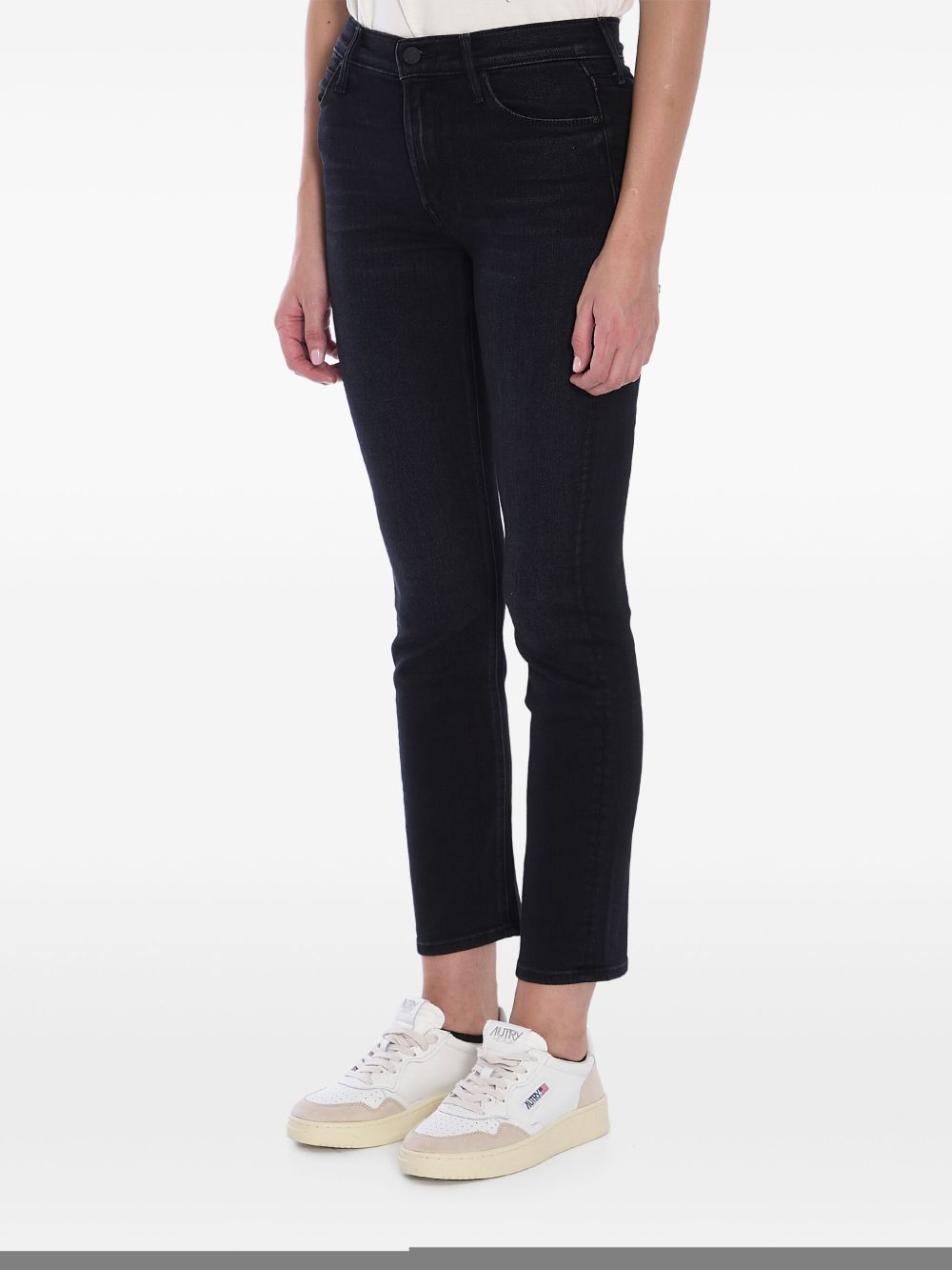 MOTHER Mid waist Dazzler jeans - Grijs