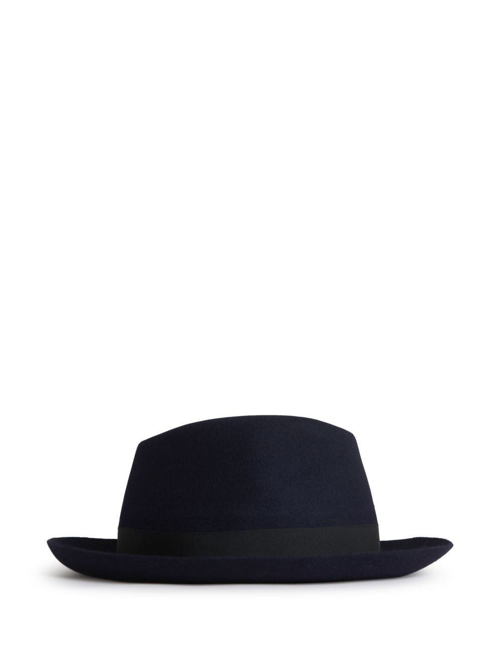 Borsalino felt fedora hat - Blauw