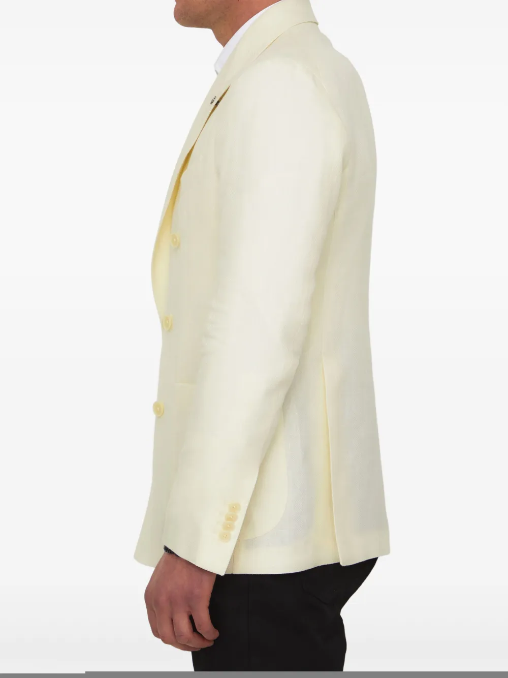 Tagliatore Blazer met dubbele rij knopen - Beige