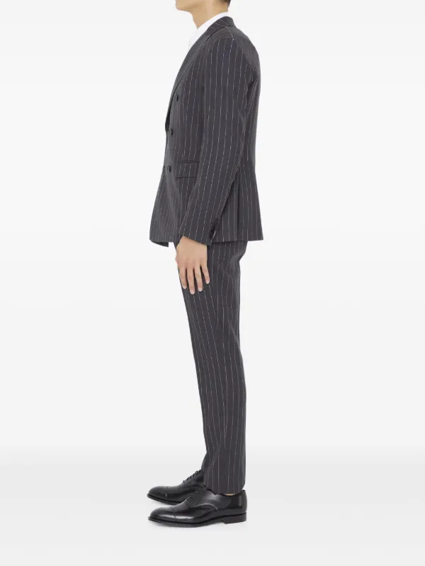 Tonello ストライプ スーツ | グレー | FARFETCH JP