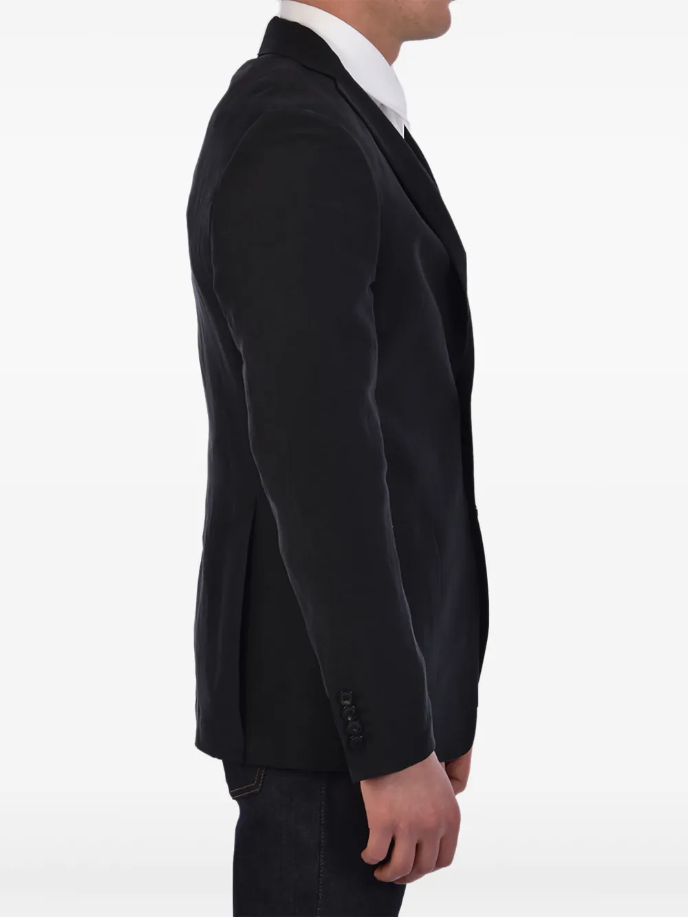single-breasted blazer